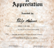 Buddy Certificate - 1968