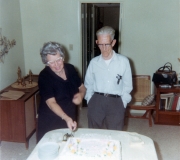 Grandma & Grandpa Phillips Cake - After