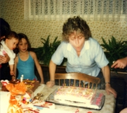 Mom's 49th & Brianne's 1st Birthday - 1984