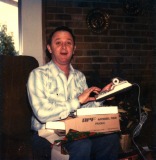Dad at Christmas