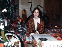 Kim at Christmas