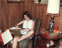 Kim at Christmas