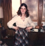 Kim at Christmas
