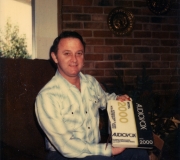 Dad at Christmas