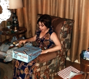 Mom at Christmas