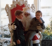 Ken & Tom with Santa
