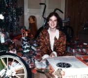 Kim at Christmas