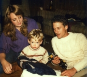 Mandy, Sean & Mark at Christmas