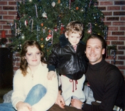 Mandy, Sean & Mark at Christmas
