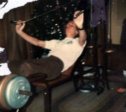Roger Working Out