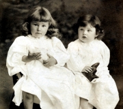 Elsie & Gladys Kloninger - 1893