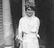 Marguerite Fleischer on Her Wedding Day