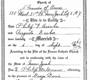 Philip-and-Augusta-Catholic-Church-Marriage-Certificate