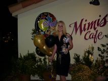 Jenna Arriving for Graduation Dinner