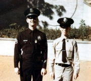 Dad & Buddy at Police Academy