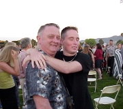 Dad & John at Jenna's Graduation