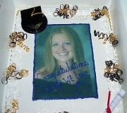 Jenna's Graduation Cake