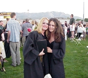 Jenna & Friend After Graduation