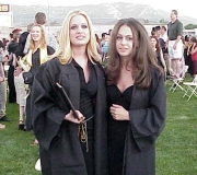 Jenna & Friend After Graduation