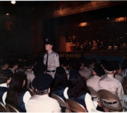 Mark at Explorers Graduation