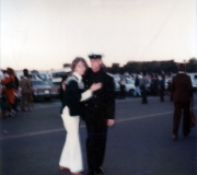 Mom & Terry at Navy Graduation