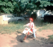 Johnny on Mini Bike