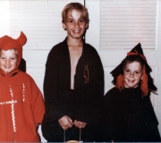 Ken, Roger & Tom Halloween 1974