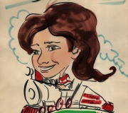 Brianne-Travel-Town-Caricature-1992