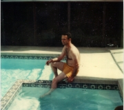 Dad at Pool