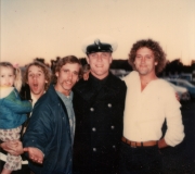 Jennifer, Roger, Buddy, Terry & Mark at Terry's Navy Graduation