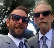 Terry & Brandon at Ashley's Wedding - 3-26-17