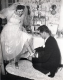 Taking Off Garter Belt