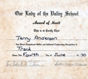 Certificate-of-Merit-Track-Terry-1970