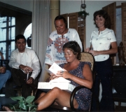 Dad, Mike, Terry, Shirley and Bridget