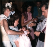 June, Peggy & Ken at Baptism