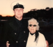 Terry & Gram at Terry's Navy Graduation