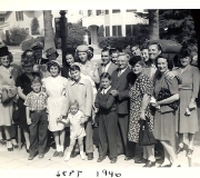 Bob's Baptism Group Photo - Sept 1946