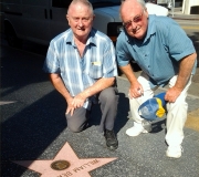 Bud & Terry - Uncle Bill Beaudine Walk of Fame Star