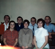Philip sr, Mike, Terry, Phil jr, Marta, Peggy & Darlene