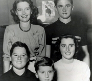 Family Portrait - June, Phil jr, Terry, Mike and Sheryl