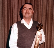 Dad with Eddie Award