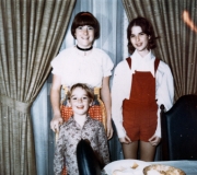 Peggy, Kim & Unknown Boy