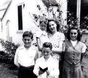 Phil, Mike, June, Shirley and Terry