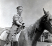 Darlene on Horseback