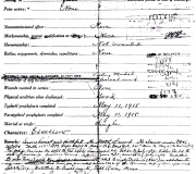 Harold Phillips US Army Enlistment 04-26-1918