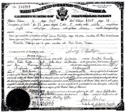 Henry Phillips US Citizen Certificate 09-19-1910