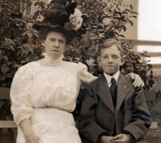 Jane & Harold Phillips Before Leaving England