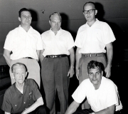 MGM Bowling Team - Harold Phillips (front left)