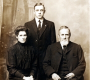 Nancy, John & Samuel Fletcher (Father)