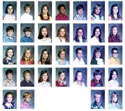 Roger's 6th Grade Class 1974